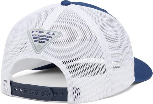 Columbia Unisex PFG Fish Flag Mesh Ball Cap, Black/Black, Large/X-Large in Saudi Arabia