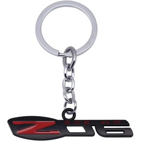 1Pc 3D Z06 Logo Car Home Alloy Key Chain Fob Ring Gift Decorate