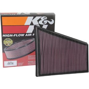 K&N Engine Air Filter: Increase Power & Acceleration, Washable, Premium, Replacement Car Air Filter: Compatible with 2016-2018 PORSCHE (718 Boxster, 718 Cayman), 33-3078