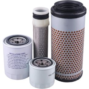 Solarhome Service Filter Kit Compatible with Kubota KX71-3 with V1505-E2-BH10 Engine