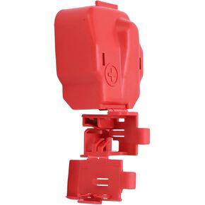 Battery Terminal Cover, Red ABS Positive Battery Cable Terminal Cover 32418‑PND‑300 Battery Connector Caps Replacement Battery Terminal Insulating Protector Fit for for
