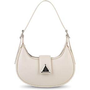 celestina Crescent Shoulder Bags for Women Cute Hobo Tote Handbag Under the Arm Purses Mini Clutch Purse with Zipper Closure