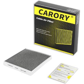 Cabin Air Filter w/Activated Carbon for Select 2018-2025 Nissan, INFINITI Models - Rogue, Altima, Kicks, Pathfinder, Sentra, Versa, QX50, QX55, QX60, QX80, 2019 2020 2021 2022 2023 2024