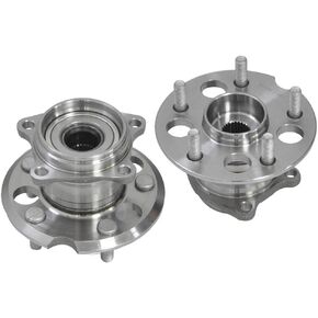【Pair】DRIVESTAR BR930297 AWD Rear Wheel Hub & Bearing Assembly Driver/Passenger Side for Toyota RAV4 2001 02 03 04 05(5 Lugs AWD Only) 512338x2