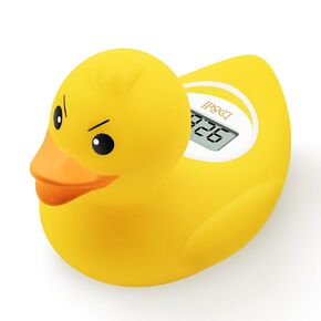 b&h Digital Duckling Baby Bath Thermometer, Infant Safe Floating Water Temperature Thermometer and Baby Bath Time Toy – Easy to Read Display | BPA-Free