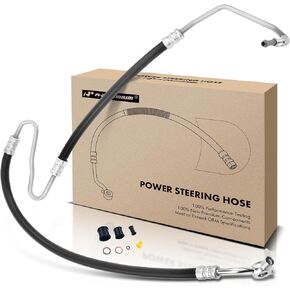 A-Premium Power Steering Hose Pressure Hose Line Assembly Compatible with Toyota Tundra 2007-2008 V8 4.7L Petrol Pump To Gear/Rack Pinion