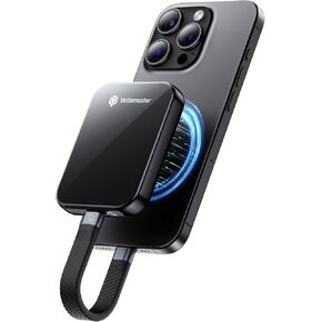 Yottamaster 2TB Portable SSD with Magnetic, Up to 2000MB/s USB 3.2 Gen 2x2 External Solid State Drive, Supports 4K ProRes Compatible with iPhone 16/15, PS5, Smartphone, Tablet, Laptop