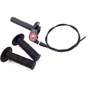 7/8'' 22mm Twist Throttle Grips Cable for CRF KLX TTR 110cc 125cc 150cc 160cc 200cc 250cc Lifan YX Taotao SSR Atomik Pitster Pro Pit Dirt Bike