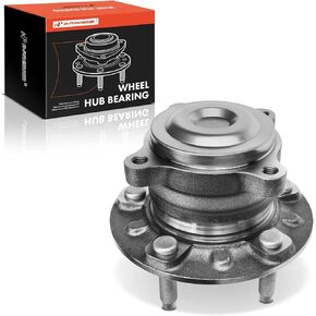 A-Premium Rear Wheel Bearing and Hub Assembly with 5-Lug Compatible with Buick Verano 2012-2013, Cascada 2016-2019, Chevrolet Volt 2011-2012