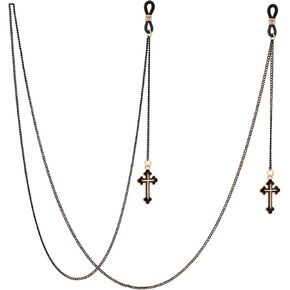 HAQUIL Cross Pendants Eyeglasses Chains, Glasses Strap Holder, Eyewear Chain Accessories for Women and Men