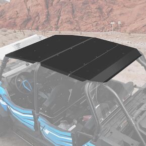 HAKA TOUGH Aluminum Roof Top for Polaris RZR XP 4 1000 Accessories 2014-2023,4 Piece Hard Coated Aluminum Roof Top for Polaris RZR XP 4 Turbo/RZR 4 900 / RZR S4 1000, 4-Seater Sun Visor Cover roof