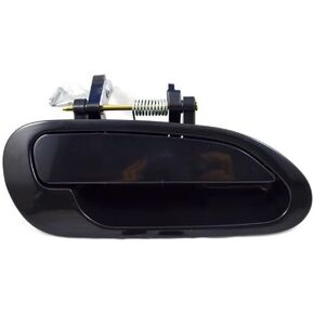 PT Auto Warehouse HO-3237S-RR - Outside Exterior Outer Door Handle, Smooth Black - Passenger Side Rear