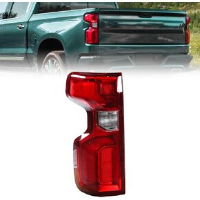 LED Tail Light Assembly Compatible with 2019-2023 Chevy Silverado 1500 Direct Replacement Rear Lamp (Right Passenger Side)