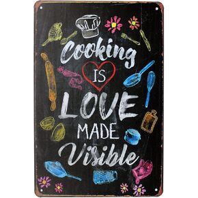 How To Make Coffee Vintage Metal Wall Sign Tin Plaque Wall Decoration (Coffee)