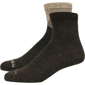 Columbia Women's Polyester Rayon Quarter Crew Socks 2 Pair, Black, Women's 4-10 Shoe