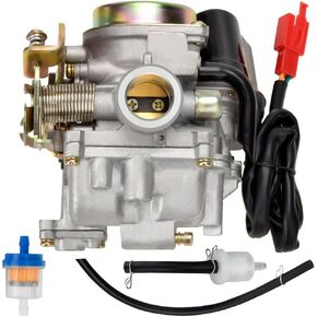 HIAORS GY6 50cc Carburetor PD18 Carb for GY6 49cc 50cc 139QMB Four Stroke Chinese Scooter Moped Taotao Lance Eagle Tank Urban VIP Future Champion Kymco Parts