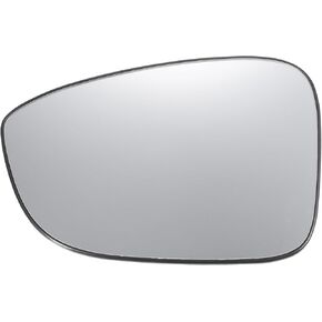 X AUTOHAUX Car Rearview Left Driver Side Mirror Glass Replacement W/Backing Plate Heated White Glass for Honda Accord 2018-2022