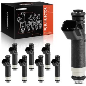 A-Premium Fuel Injectors Set of 8 Compatible with Jeep ZJ Series Grand Cherokee 1999-2000 & Dodge Durango 2000, Dakota 2000, 4.7L