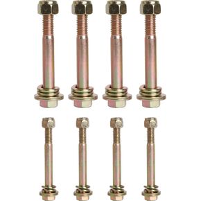 8 Pcs Rear Control Arm Bolt Kit Fit for Jeep TJ Wrangler 1997-2006 Upper & Lower OE# RO-0034