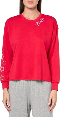 PJ Salvage Women's Loungewear All American Long Sleeve Top in Kuwait