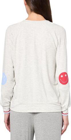 PJ Salvage Women's Loungewear All American Long Sleeve Top in Kuwait