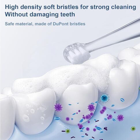 Baby Toothbrush Heads Compatible with Papablic/BabyHandy/Electric Toothbrushes, Compatible with Brush-Baby BabySonic/Seago SG902/SG602, 5 Pack in Saudi Arabia