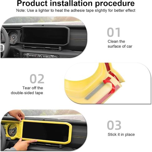 CheroCar Center Console Dashboard Panel Cover Interior Decoration Accessories for Jeep Wrangler JL JLU & Gladiator JT 2024+,Purple in Kuwait