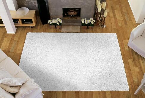 Garland Rug Southpointe Shag Area Rug, 9 ft. x 12 ft., White in Saudi Arabia