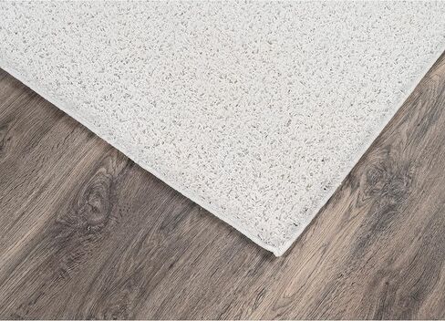 Garland Rug Southpointe Shag Area Rug, 9 ft. x 12 ft., White in Saudi Arabia