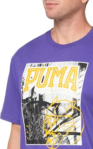 تيشيرت كرة السلة جرافيك من بوما للرجال in Saudi Arabia