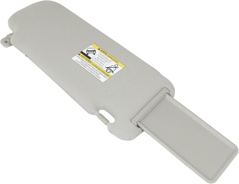SCITOO Gray Left Driver Side Sun Visor Assembly fit for 2010 2011 2012 2013 2014 2015 for Mazda CX-9 with Sunroof in Saudi Arabia