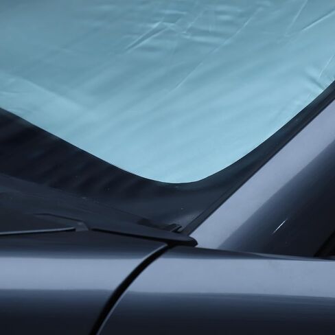 مظلة شمس للزجاج الأمامي للسيارة متوافقة مع Mazda MX-5 2016-2024 مظلة شمسية قابلة للطي وعاكس للأشعة فوق البنفسجية ونافذة أوتوماتيكية وغطاء درع (النمط B) in Kuwait