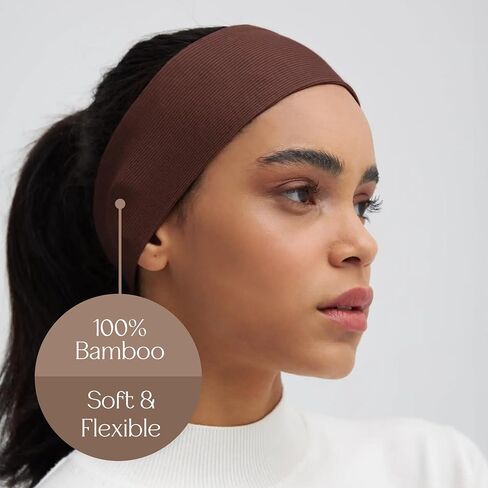 Modest Bandana Ribbed | For Muslim Women Undercap Pre-Sewn Inner Scarf Accessory Easy To Wear in Saudi Arabia