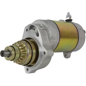 RAREELECTRICAL New 9 Tooth 12 Volt Starter And Drive Compatible With Polaris Xpress 300 1996-1997 Xpress 400 1996-1999 By Part Numbers 3084403 308-4403 3083760 3085393 308-5393 Sm13298