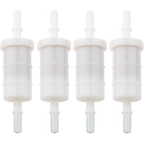 879885Q 4 PCS Boat Outboard Motor In-line Fuel Filter Fits Mercury and Mariner 4-Stroke Boat Outboard Motor In-line Replaces 35-879885T 35-879885Q Sierra 18-7718