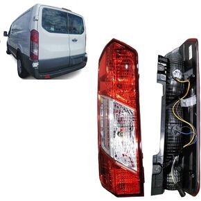 For 2015-2019 Ford Transit 150-250-350 Tail Light Cargo Van and Bus Tail Lamp, Rear Lights (Right Passenger Side)