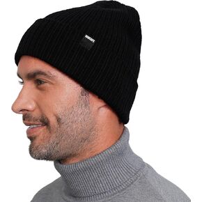 Wmcaps Beanie Winter Cuffed Beanie for Men Women, Soft Texture Stylish Slouchy Beanie, Unisex Warm Knit Caps