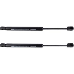 TRQ Driver & Passenger Side Trunk Lid Lift Support Shock Strut Set Compatible with 2008-2012 Chevrolet Malibu