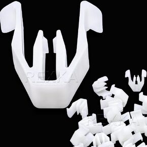 Rexka 40pcs Front Grille Molding Trim Retaining Clip for GM 5482087 Chevrolet Equinox 3.4L 3.6L 2005 2006 2007 2008 2009 Chevy Grille Retainer clips