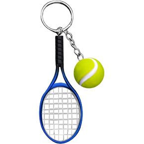 Tennis Keychain Gifts for Men Women Coach Players Birthday Gifts for Tennis Lovers Men Women Cute keychain for Backpack Purse Tennis Party Christmas Gifts for Women Men Tennis Racket Ball Keychain