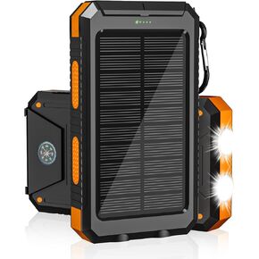 Charger Power Bank - 36800mAh Portable Charger,QC3.0 Fast Charger with LED Flashlight, IP65 Waterproof Power Bank Perfect for Outdoor Activities