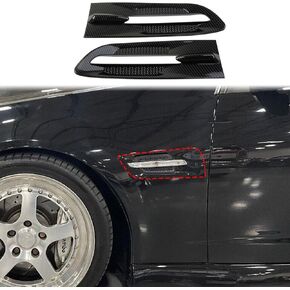 Korlot Carbon Fiber Side Turn Signal Emblem Cover Trims Accessories for Pontiac G8