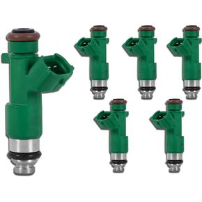 6PCS Fuel Injectors FJ1017 16600-JK20A Compatible for Nissan Altima 2007-2018/Compatible for Infiniti EX35 FX35 2008-2012/Compatible for Murano 2009-2020