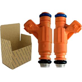 Fuel Injectors Compatible with 2004 Polaris MSX 110 150 Replace 0451864 0280156235 Set of 2