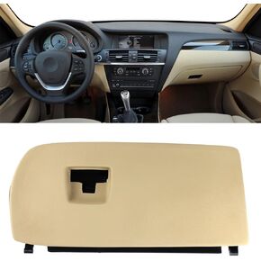 COOL STAR 51166839001 Beige Dash Glove Box Door Cover Lid Compatible with BMW X3 X4 F25 F26 2011-2018 Replace 51169242087