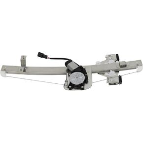 FINDAUTO Power Window Regulator w/Motor Rear Right Passenger Side fits 2007-2013 For Chevrolet Silverado 1500 2007-2013 For GMC Sierra 1500 2007-2013 For GMC Sierra 3500 HD 741-389