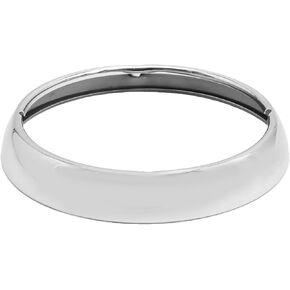 Motorcycle 7" Headlamp Lamp Trim Ring Cover Headlamp Assembly(Chrome), Replacement for Harley-Davidson Touring Road King Electra Glide Street Glide Tri Glide FLHT FLH