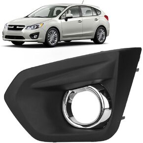 Fog Light Bezel Automobile Frame Fog Light Replacement for Impreza Sedan and Wagon 2012‑2014, Left Driver Side Fog Lamp Bezel Cover Replace (Left 57731FJ030)