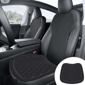 Car Front Seat Cushion, Breathable Comfort Car Seat Protector Mat, Four Seasons Universal 3D Decompression Driver Seat Cover, Anti Slip Car Seat Pad for Most Vehicle Seat, Office Chair (Coffee)
