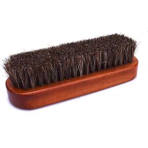 Horse Hair Shoe Shine, Shoe Cleaner, Shoe Shine Kit, Shoe/Boot Brush for Dust Elimination, Leather Care, Polishing and Waxing